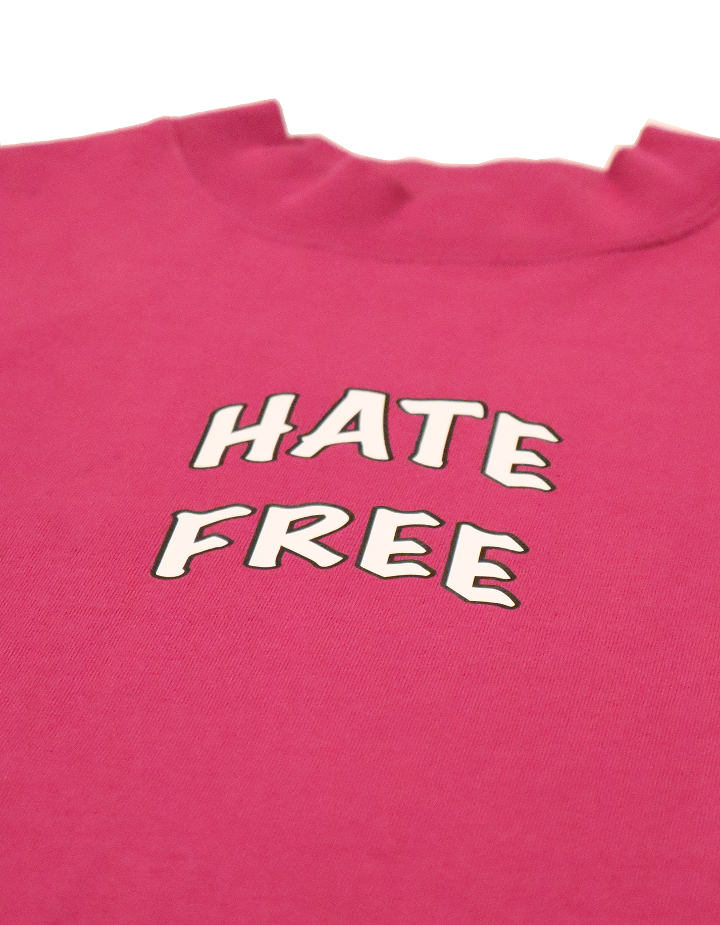 Hate Free Mock Neck Tee
