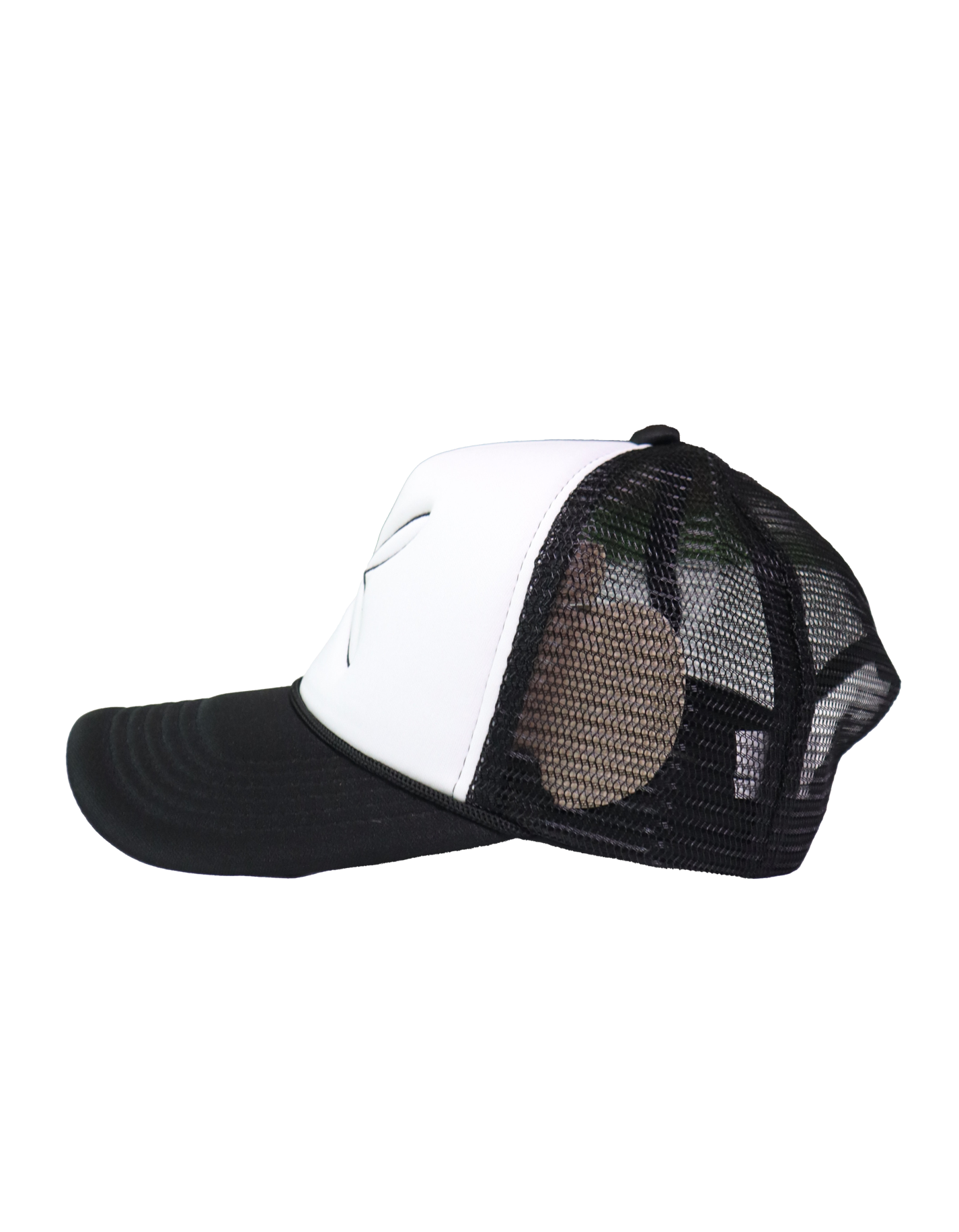 Black and White Trucker Hat