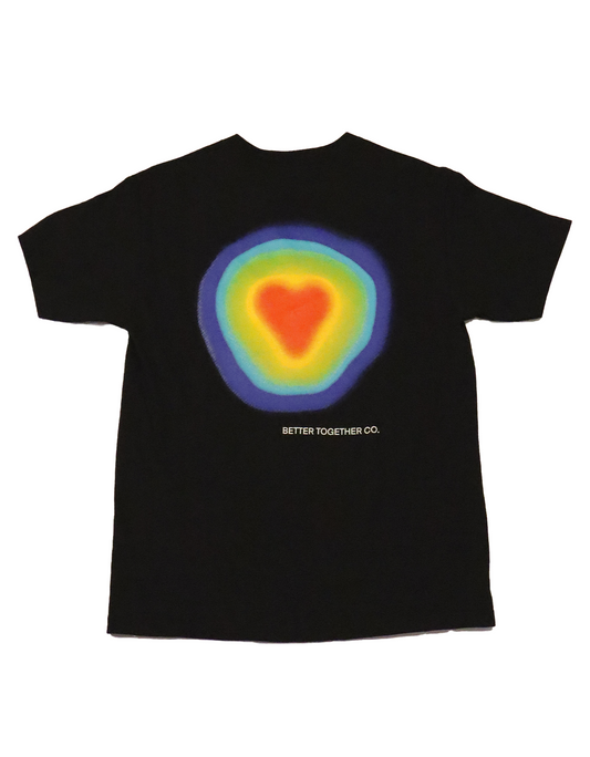 Heat Map Tee Black