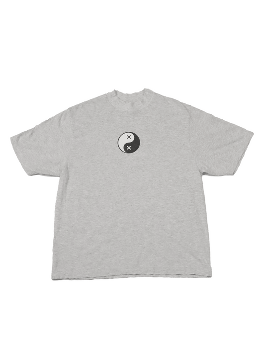 Ying Yang Mock Neck Tee